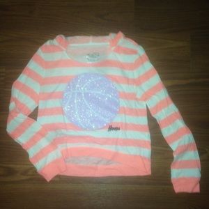 Sporty Girl Basketball Tshirt With Hood